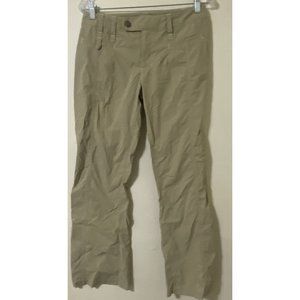 Royal Robbins Women's Size 8 Regular Light Khaki Hiking Pants 30" x 30"